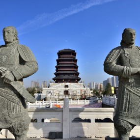 汉城湖之大风阁