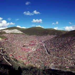 喇荣五明佛学院-极致震撼之美