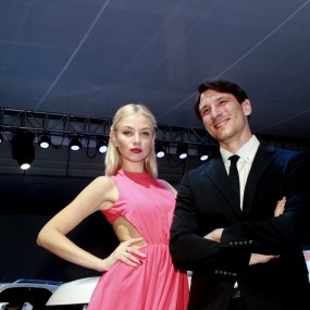 2014国庆车展：卖萌的 外模