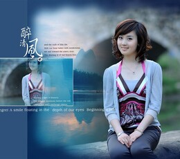 遥望天堂的人像作品欣赏