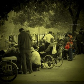 西安的城墙边随拍写实一组————