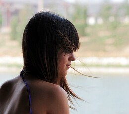 汉城湖外拍人像