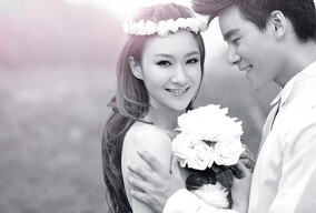 韩国薇拉原创摄影-黑白的简单幸福