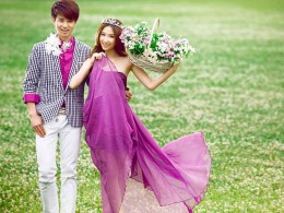 【西安新青年婚纱摄影】拍摄外景节约体力的一些方法。