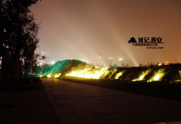 用相机抓住国庆的尾巴——大明宫国家遗址公园