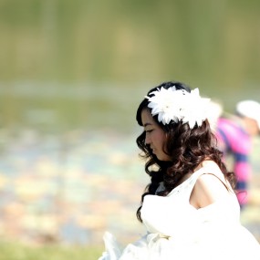 浐灞生态区有个好地方，今日睇婚纱