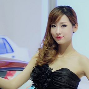 车展 车模 车标