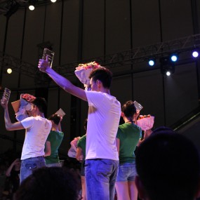 国际超模纪莉莉，我的女神来了。。。上海国际职业模特大赛陕西总决赛