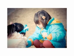 阳光下的小勺子