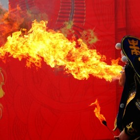 小雁塔荐福庙会随拍