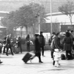 归心似箭（西安火车站随拍）