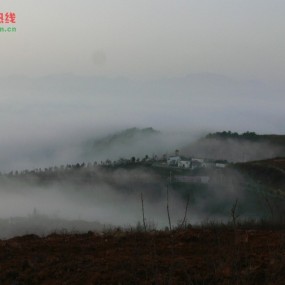 云遮雾绕樱桃沟