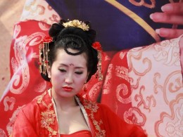 曲江婚纱博览会之三古装美女