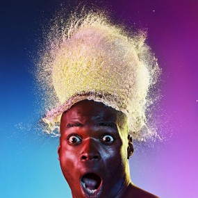 创意摄影--水质假发的各种造型