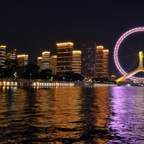 迷人的天津之眼（长曝）