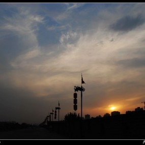 古城...夕阳...最美...