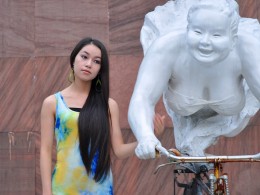 古元美术馆人像外拍