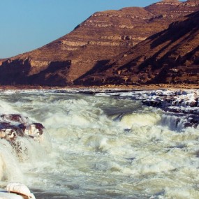 2014年1月1日壶口冰瀑