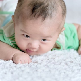 朋友宝宝百日照