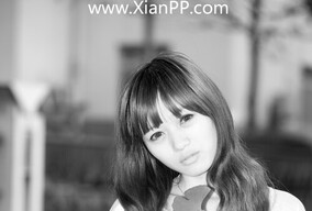 唐延路黑白时尚拍摄