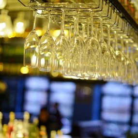 咖啡厅里的五颜六色