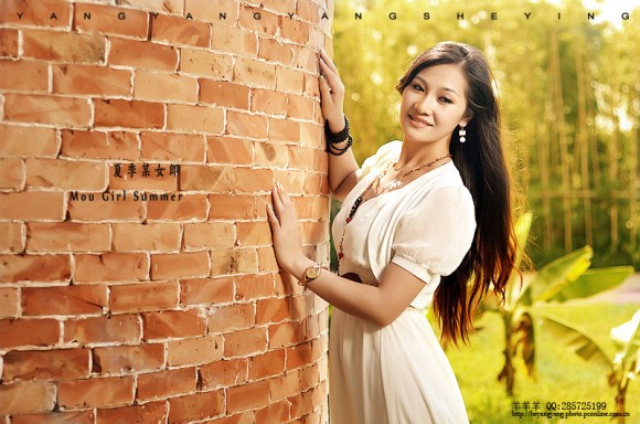 夏季某女郎