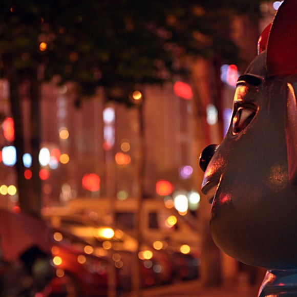 灰太狼向往的城市生活