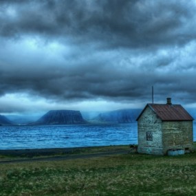 純凈美麗的冰島原野自然風光