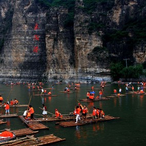 野三坡东湖港风景