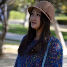 兴庆公园 秋色中的美女（八）