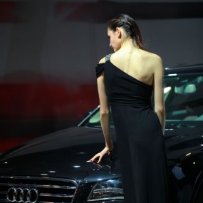 十一车展拍摄活动-洋模