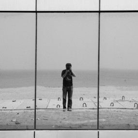 黑白光影魅力之------北海水闸