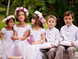 花童礼服--美好可爱的迷你婚礼芭比