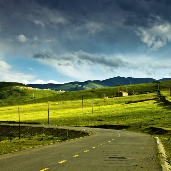 美丽的小城—达日