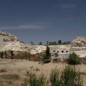 塞外风光----统万城