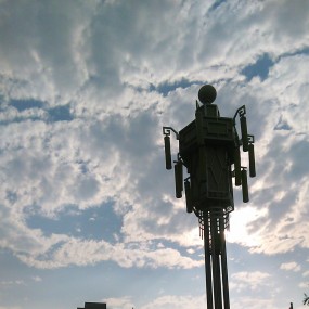 经常锻炼的广场拍几张欣赏一下