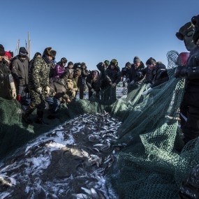 克什克腾旗蒸汽火车节-达里湖冬捕-冰雪坝上