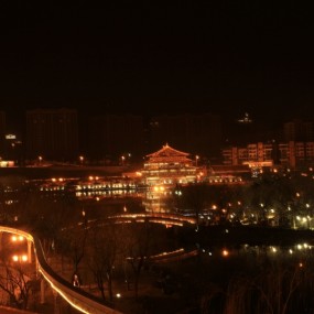 2013年春节曲江夜景