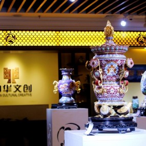 戴嘉林:景泰蓝艺术精品