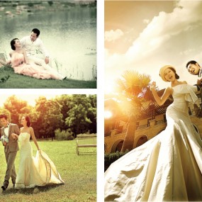 风格独特婚纱照--西安费嘉罗婚纱摄影