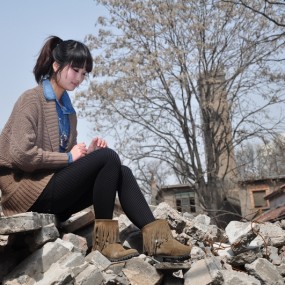 纺织城艺术区之可爱妹妹１