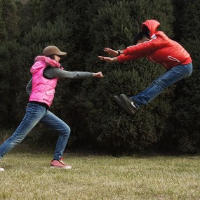 爆料--今天猪猪被妹子打了！