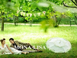 西安蒙娜丽莎铂爵庄园的春意婚纱照
