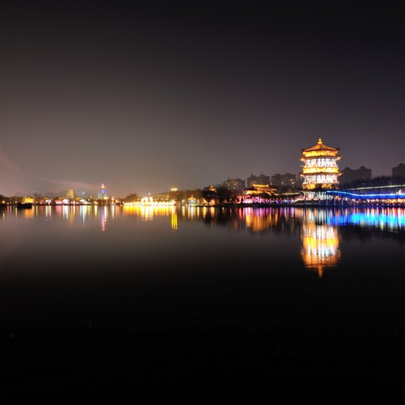 夜游芙蓉园灯会