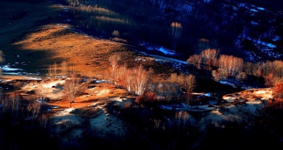 2012年的第一场雪