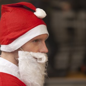 圣诞男人和圣诞女人