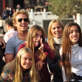 外国妞太漂亮了！