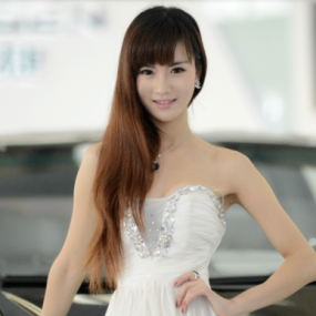 车展拍美女