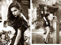 中国风的外国妞