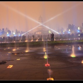 西安雁塔广场 （夜）